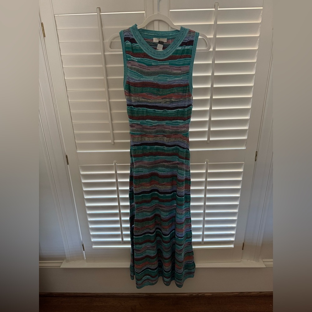 ULLA JOHNSON Fauna Stripe Knit Dress - Picture 2 of 4